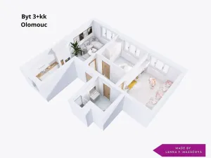 Prodej bytu 3+kk, Olomouc - Pavlovičky, Pavlovická, 69 m2