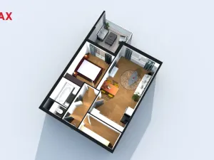 Pronájem bytu 2+kk, Olomouc - Povel, Janského, 55 m2