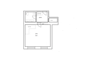 Pronájem bytu 1+kk, Praha - Žižkov, Buchovcova, 48 m2
