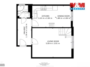 Prodej bytu 2+1, Praha - Strašnice, Na Třebešíně, 74 m2