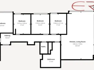 Prodej bytu 5+kk, Liberec, 8. března, 100 m2