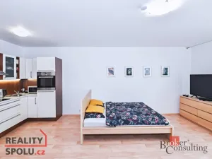 Pronájem bytu 1+kk, Praha, Trmická, 40 m2