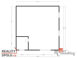 Pronájem skladu, Stěžery, 146 m2