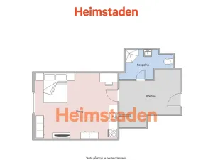 Pronájem bytu 1+kk, Havířov - Město, Mánesova, 18 m2