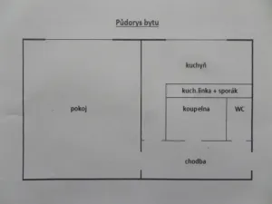Pronájem bytu 1+1, Šumperk, 8. května, 34 m2