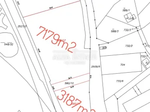 Prodej komerčního pozemku, Hroznětín, Nádražní, 7451 m2