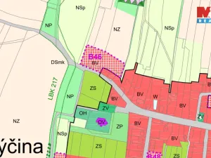 Prodej pozemku pro bydlení, Dobrovice - Sýčina, 1824 m2