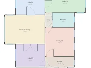 Pronájem bytu 4+1, Praha - Bubeneč, Rooseveltova, 110 m2