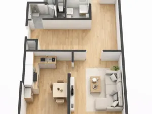 Prodej bytu 2+1, Praha - Břevnov, Patočkova, 56 m2