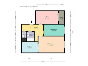 Prodej bytu 3+kk, Praha - Petrovice, Rezlerova, 63 m2