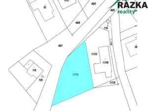 Prodej pozemku pro bydlení, Bystřice nad Pernštejnem - Domanínek, 953 m2