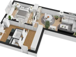 Prodej bytu 2+1, Praha - Břevnov, Nad alejí, 58 m2