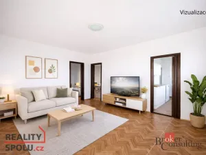 Pronájem bytu 3+1, Břeclav - Charvátská Nová Ves, Na Valtické, 74 m2