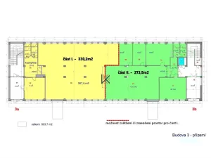 Pronájem skladu, Praha, Počernická, 604 m2