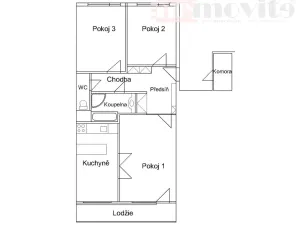 Pronájem bytu 3+1, Praha - Braník, Vavřenova, 76 m2