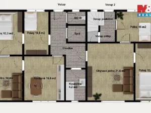 Prodej činžovního domu, Domousnice - Skyšice, 180 m2