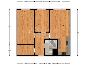 Prodej bytu 3+kk, Beroun - Beroun-Město, Tyršova, 66 m2