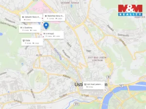 Pronájem kanceláře, Ústí nad Labem - Klíše, V Zahrádkách, 63 m2