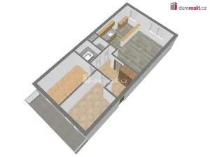 Prodej bytu 3+1, Roudnice nad Labem, Okružní, 67 m2