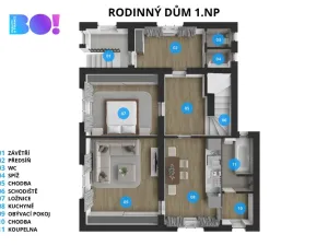 Prodej rodinného domu, Písek, 136 m2
