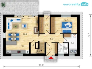 Prodej pozemku pro bydlení, Plužná, 774 m2