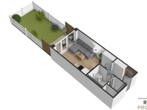 Pronájem bytu 1+kk, Praha - Hloubětín, Poděbradská, 32 m2