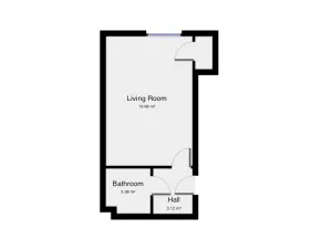 Pronájem bytu 1+kk, Praha - Žižkov, Sudoměřská, 28 m2