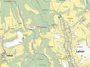 Dražba lesa, Lačnov, 7364 m2