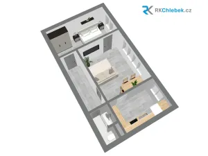 Prodej bytu 2+1, Frýdek-Místek, M. Chasáka, 46 m2