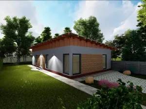 Prodej domu na klíč, Cizkrajov - Mutná, 107 m2