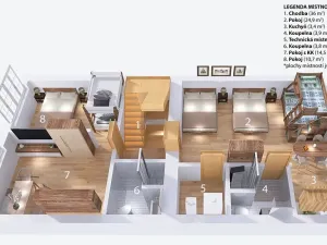 Prodej rodinného domu, Strachotín, Sklepní, 285 m2