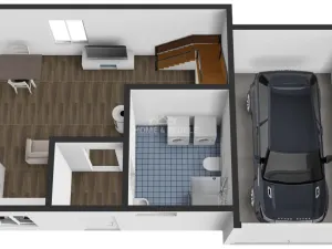 Prodej rodinného domu, Pomezí nad Ohří, Tůně, 118 m2