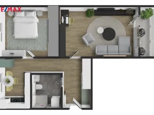 Prodej bytu 2+1, Kladno - Kročehlavy, Havanská, 54 m2