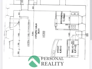 Pronájem výrobních prostor, Tursko, Ke Statkům, 315 m2