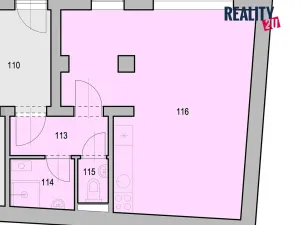 Pronájem bytu 1+kk, Brno, Pramenná, 38 m2