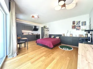 Pronájem bytu 1+kk, Praha - Smíchov, Kobrova, 50 m2