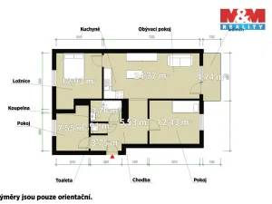 Prodej bytu 4+kk, Nezvěstice, 74 m2