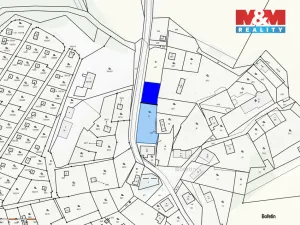 Pronájem zahrady, Stružnice - Bořetín, 350 m2