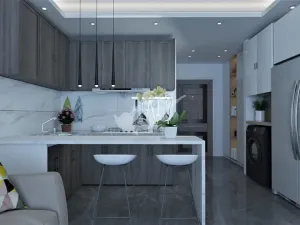 Prodej bytu 1+kk, Trikomo, Kypr, 45 m2