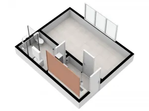 Pronájem bytu 1+kk, Praha - Horní Počernice, Mezihoří, 20 m2