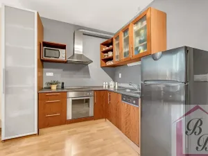 Pronájem bytu 1+kk, Praha - Podolí, Jeremenkova, 44 m2