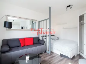 Pronájem bytu 1+kk, Praha - Kobylisy, Vršní, 28 m2