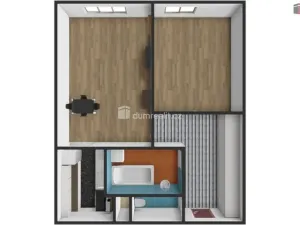 Pronájem bytu 2+kk, Praha - Letňany, Malkovského, 42 m2