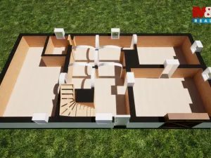 Prodej rodinného domu, Stružnice - Jezvé, 362 m2