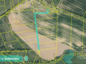 Prodej podílu 1/8 louky, Tučapy, 11561 m2
