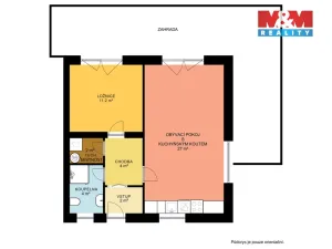 Prodej bytu 2+kk, Moravské Knínice, Na Hrázi, 50 m2