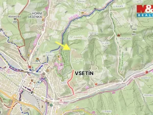 Prodej zahrady, Vsetín, 451 m2