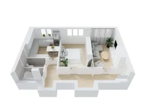 Prodej bytu 2+1, Zlín, Benešovo nábřeží, 65 m2