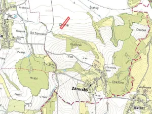 Prodej pole, Zámrsky, 14444 m2