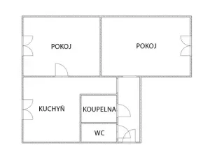 Prodej bytu 2+1, Duchcov, Jungmannova, 51 m2